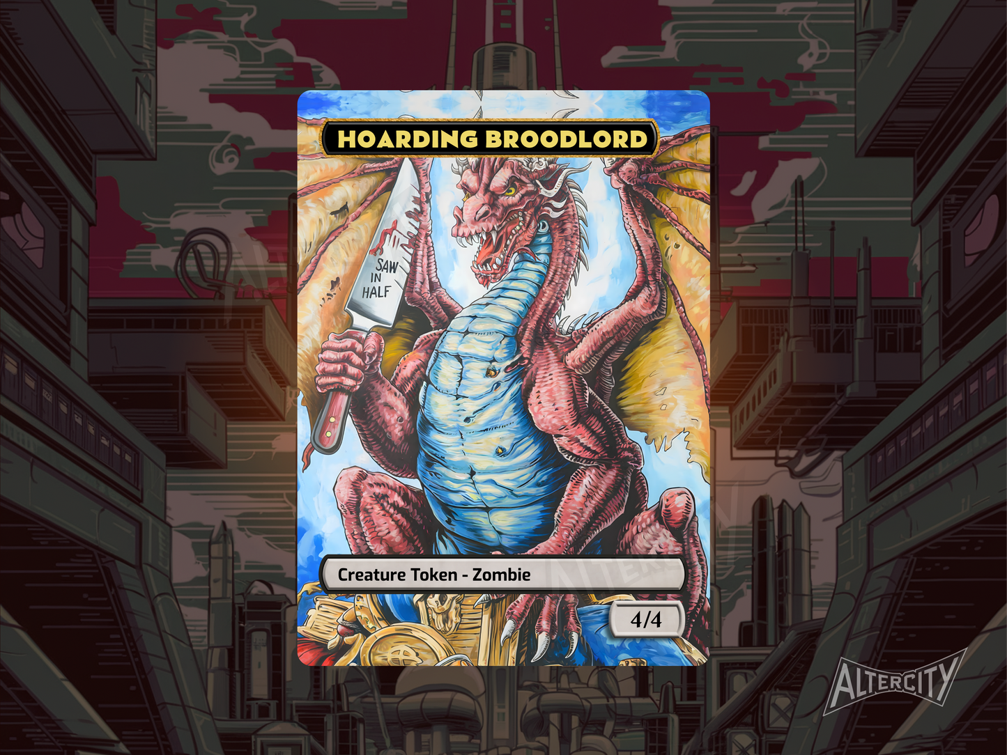 Hashaton Tokens and Triggers Full Pack (v2) - 6x Cards - MTG Custom Cards, Commander, Edh and Cedh High Quality Alters and Tokens