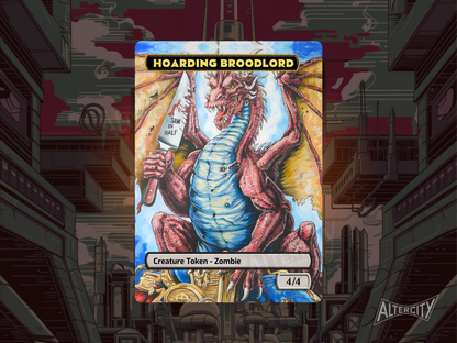 Hashaton Tokens and Triggers Full Pack (v2) - 6x Cards - MTG Custom Cards, Commander, Edh and Cedh High Quality Alters and Tokens