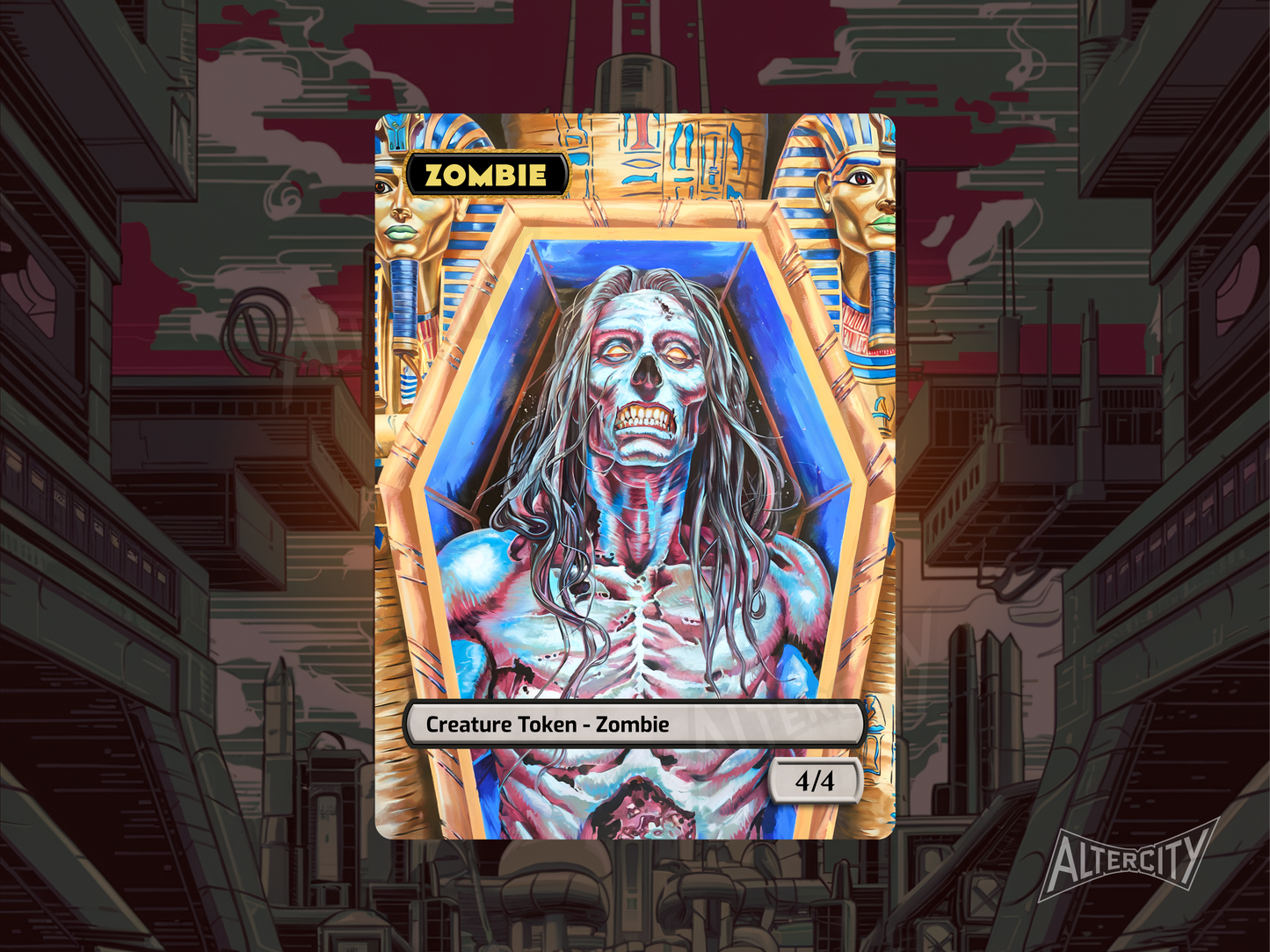 Hashaton Tokens and Triggers Full Pack (v2) - 6x Cards - MTG Custom Cards, Commander, Edh and Cedh High Quality Alters and Tokens