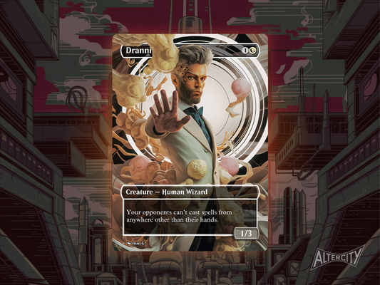 Drannith Magistrate - Full Art Borderless - MTG Custom Cards, Commander, Edh and Cedh High Quality Altered Proxies