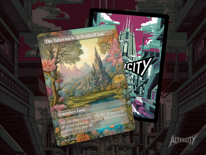 The Tabernacle at Pendrell Vale - Full Art Alter - MTG Custom Cards, Commander, Edh and Cedh High Quality Altered Proxies