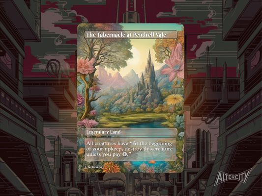 The Tabernacle at Pendrell Vale - Full Art Alter - MTG Custom Cards, Commander, Edh and Cedh High Quality Altered Proxies