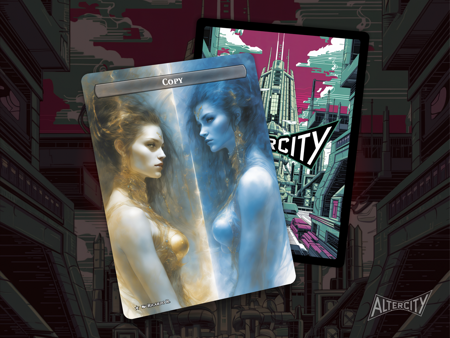 Copy Token - Mtg Custom Cards, Commander, Edh and cEDH High Quality Altered Proxies