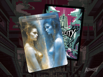 Copy Token - Mtg Custom Cards, Commander, Edh and cEDH High Quality Altered Proxies