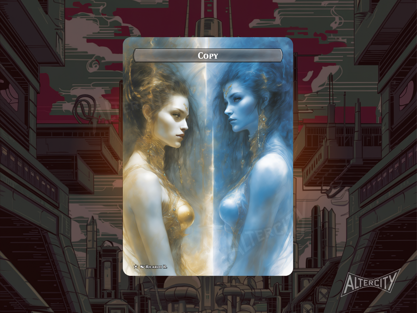 Copy Token - Mtg Custom Cards, Commander, Edh and cEDH High Quality Altered Proxies