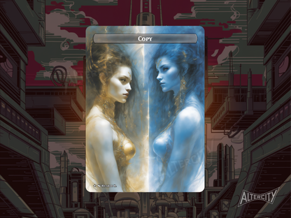 Copy Token - Mtg Custom Cards, Commander, Edh and cEDH High Quality Altered Proxies