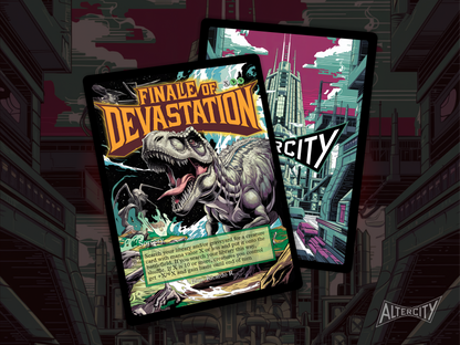 Finale of Devastation - Full Art Borderless - MTG Custom Cards, Commander, Edh and Cedh High Quality Altered Proxies