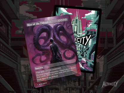 Rise of the Eldrazi - Full Art Borderless - MTG Custom Cards, Commander, Edh and Cedh High Quality Altered Proxies