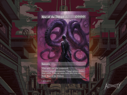 Rise of the Eldrazi - Full Art Borderless - MTG Custom Cards, Commander, Edh and Cedh High Quality Altered Proxies