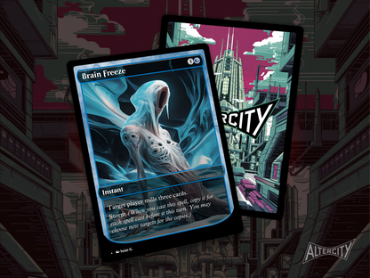 High-resolution Magic proxy of Brain Freeze for storm and mill combo decks.