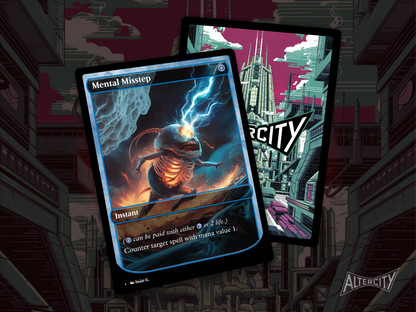 High-resolution Magic proxy of Mental Misstep for zero-cost interaction in EDH.
