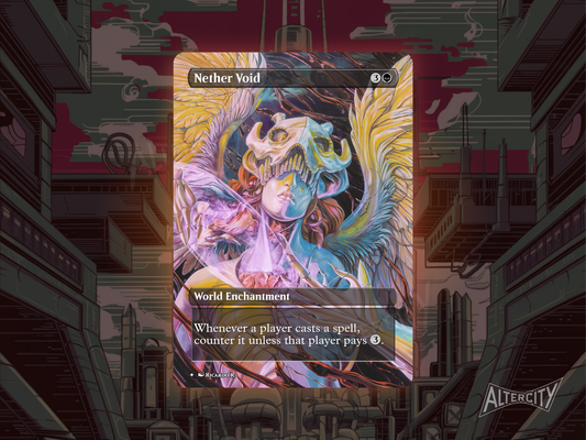 Nether Void - MTG Custom Cards, Commander alternate art - Magic MTG Alters Full Art
