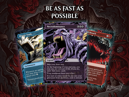 Rograkh / Silas Full Custom MTG cEDH Altered Art Commander Deck | 100 cards, 16 sideboard cards and 10 tokens - English and High Quality