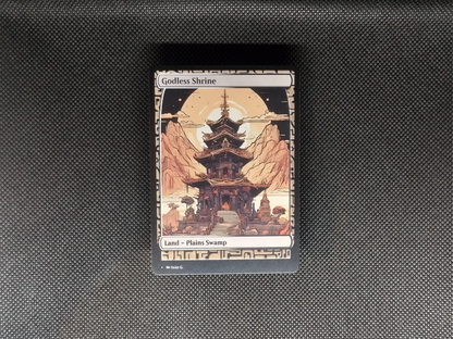 Godless Shrine (v1) - Full Art Alter - MTG Custom Cards, Commander, Edh and Cedh High Quality Altered Proxies