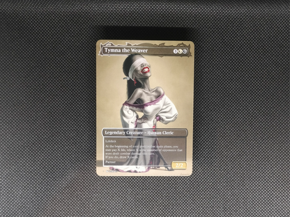 Tymna the Weaver (v1) - Full Art Borderless - MTG Custom Cards, Commander, Edh and Cedh High Quality Alters