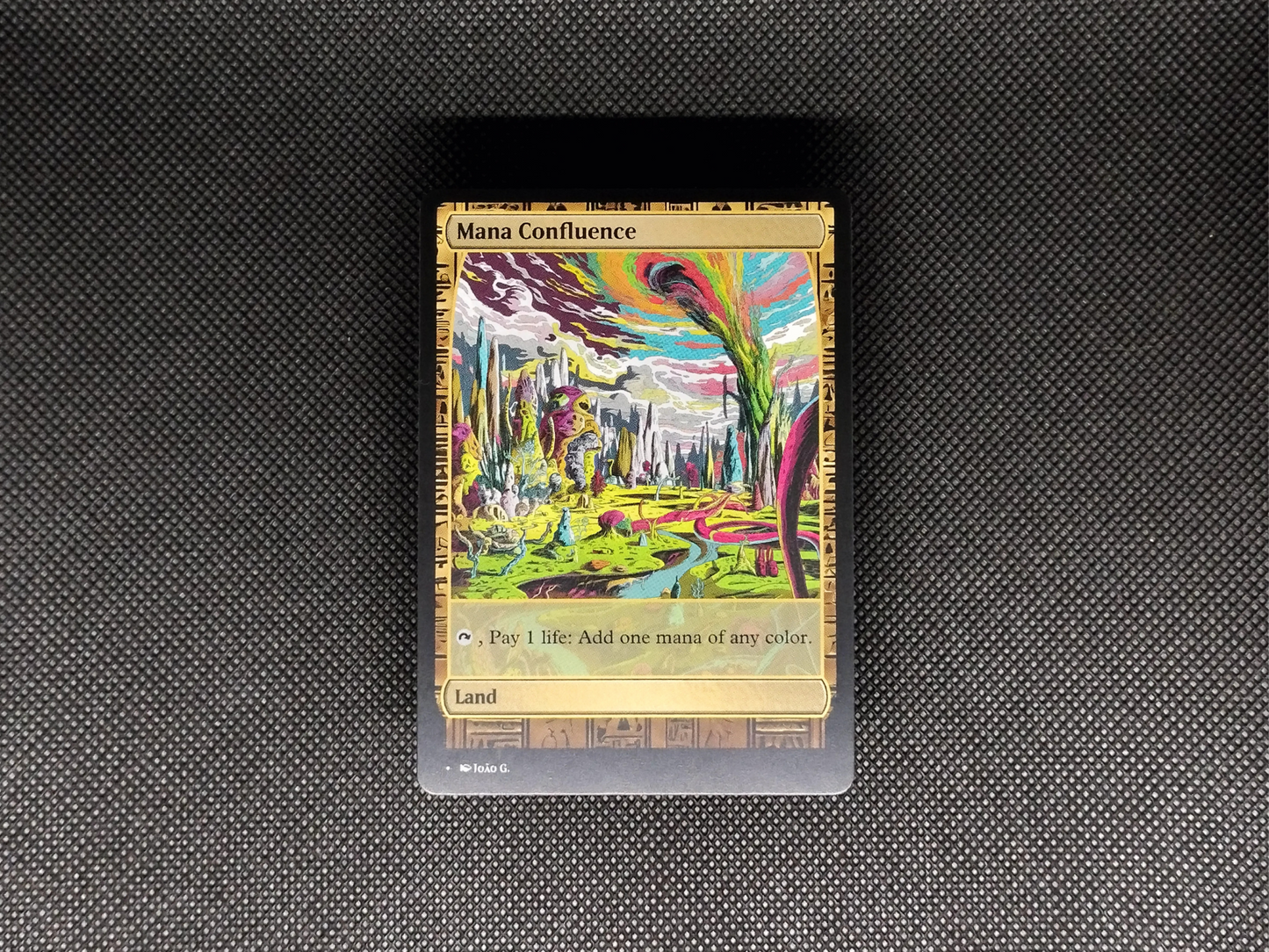Mana Confluence (v1) - Full Art Alter - MTG Custom Cards, Commander, Edh and Cedh High Quality Alters