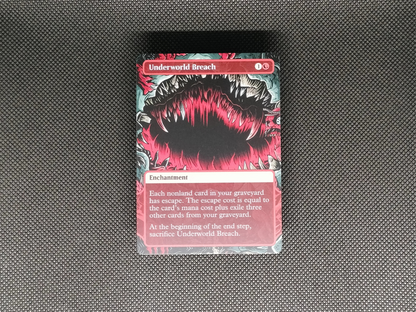 Underworld Breach (v1)  - Full Art Alter - MTG Custom Cards, Commander, Edh and Cedh High Quality Alters