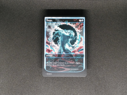 Snap - Full Art Alter - MTG Custom Cards, Commander, Edh and Cedh High Quality Alters