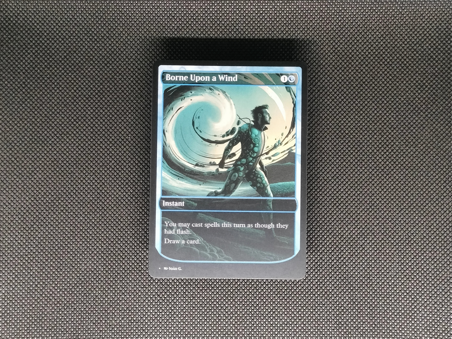Borne Upon a Wind - Full Art Alter - MTG Custom Cards, Commander, Edh and Cedh High Quality Alters