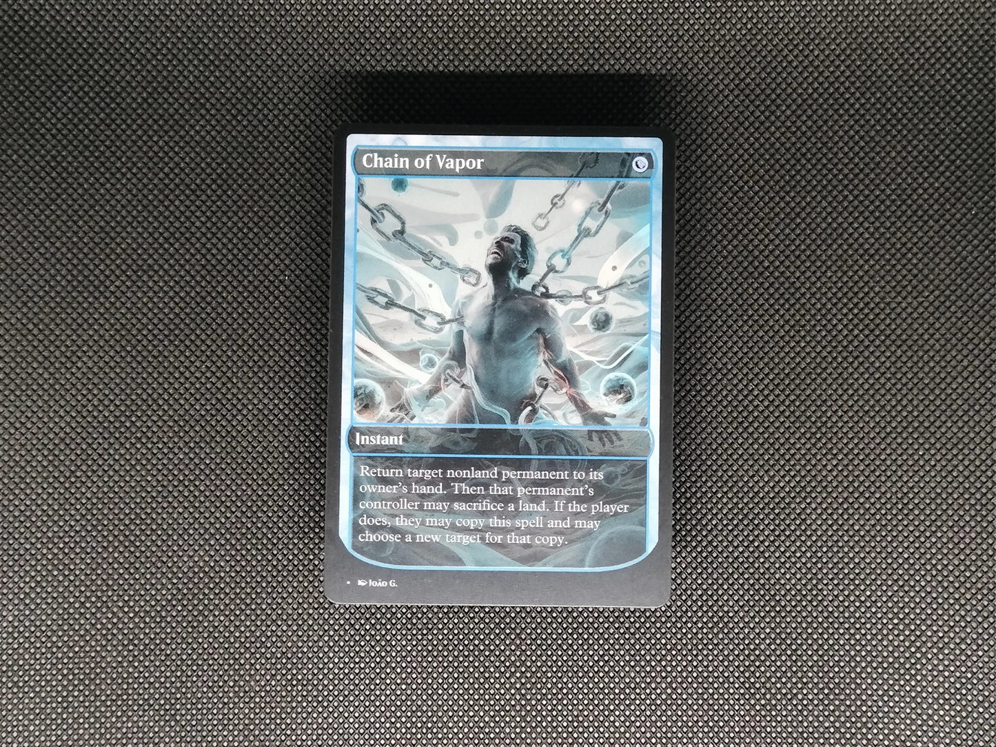 Chain of Vapor - Full Art Alter - MTG Custom Cards, Commander, Edh and Cedh High Quality Alters