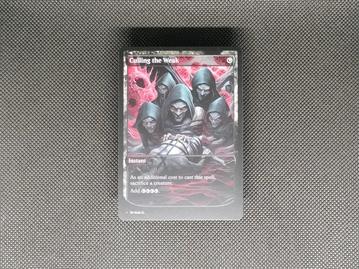 Culling the Weak - Full Art Alter - MTG Custom Cards, Commander, Edh and Cedh High Quality Alters