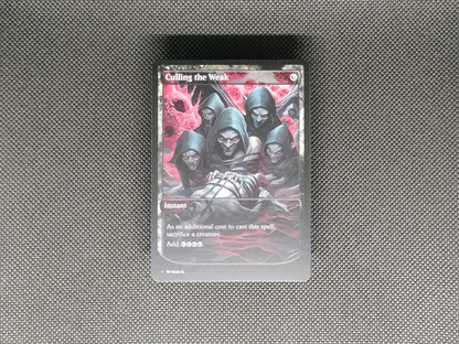 Culling the Weak - Full Art Alter - MTG Custom Cards, Commander, Edh and Cedh High Quality Alters
