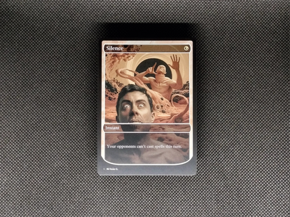 Silence - Full Art Alter - MTG Custom Cards, Commander, Edh and Cedh High Quality Alters