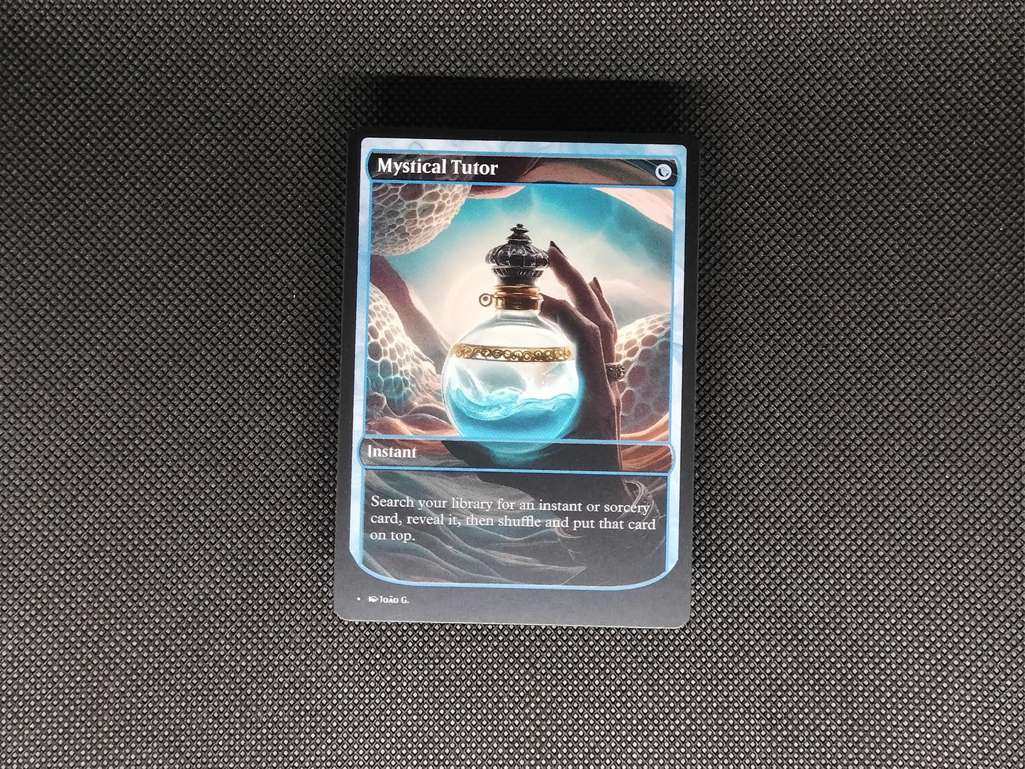 Mystical Tutor - Full Art Alter - MTG Custom Cards, Commander, Edh and Cedh High Quality Alters