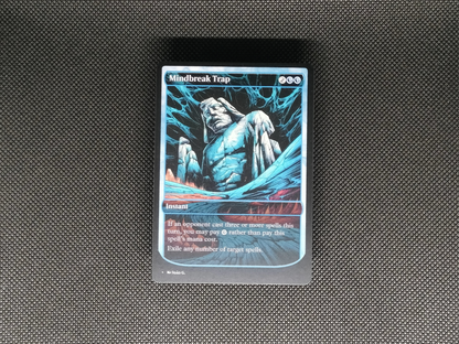 Mindbreak Trap - Full Art Alter - MTG Custom Cards, Commander, Edh and Cedh High Quality Altered Proxies