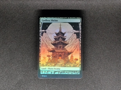 Godless Shrine (v1) - Full Art Alter - MTG Custom Cards, Commander, Edh and Cedh High Quality Altered Proxies