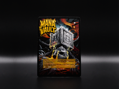 Mana Vault (v2) - MTG Custom Cards, Commander alternate art - Magic MTG Alters Full