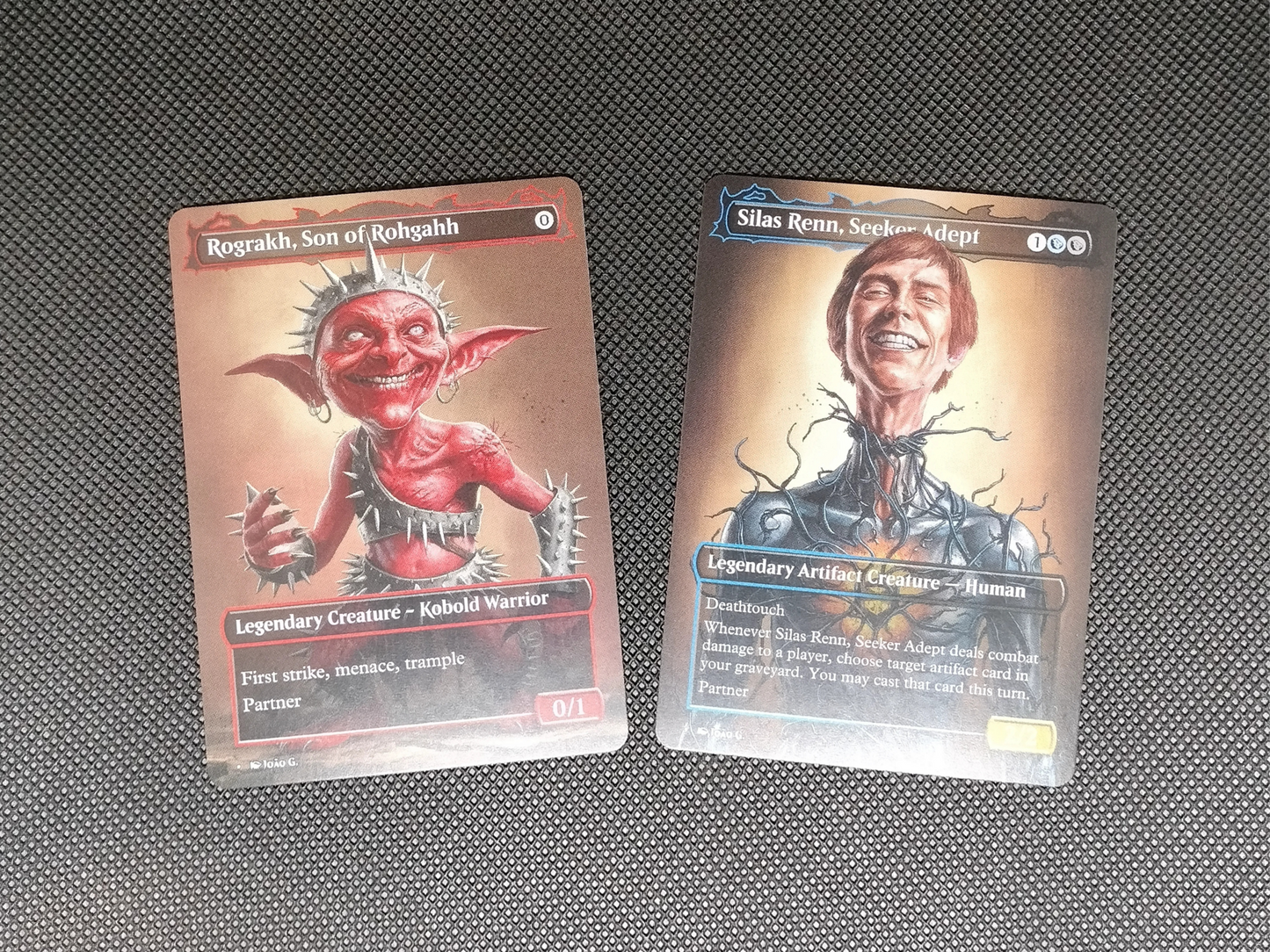 Rograkh / Silas Full Custom MTG cEDH Altered Art Commander Deck | 100 cards, 16 sideboard cards and 10 tokens - English and High Quality