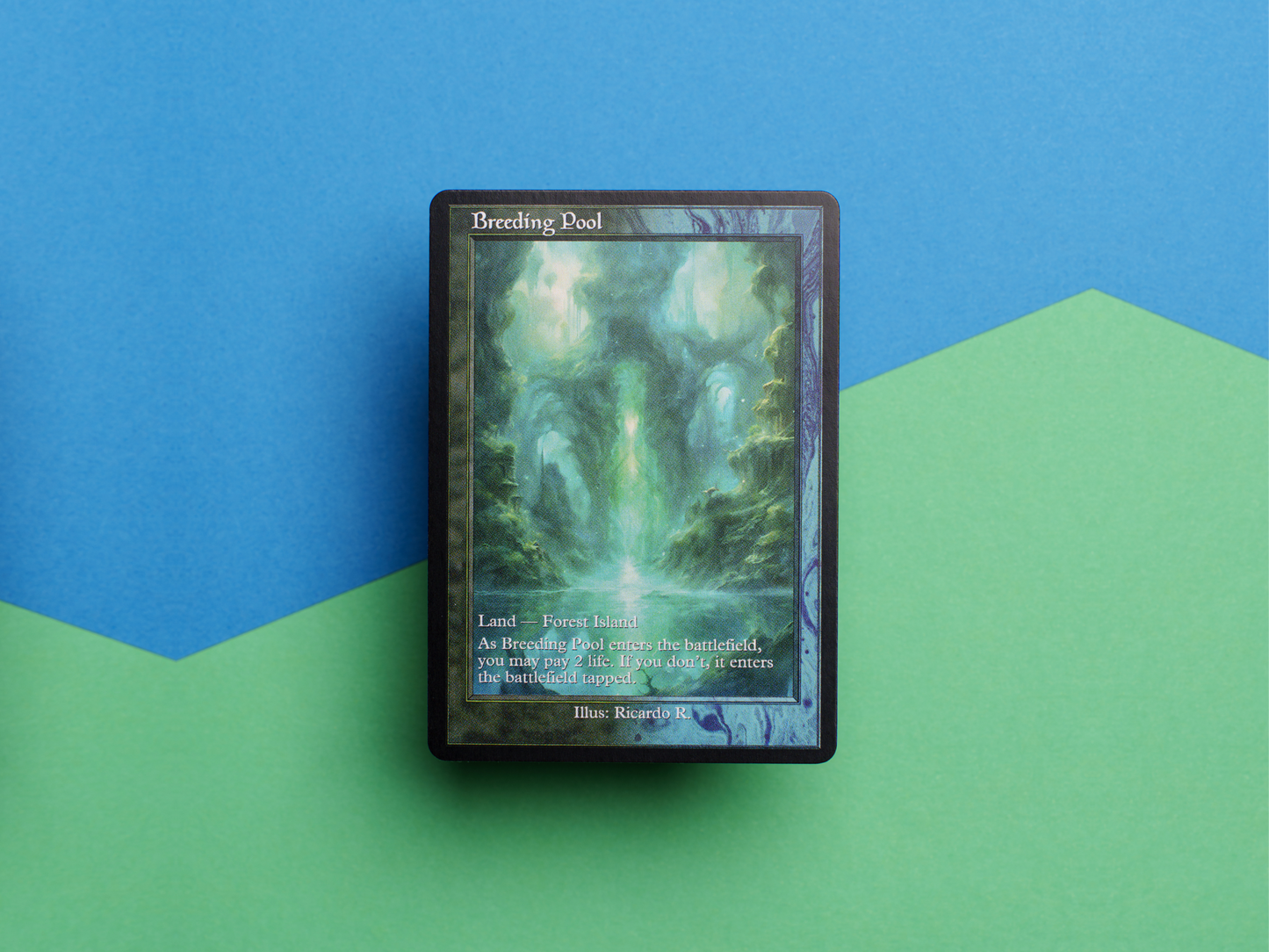 Breeding Pool (v2) - MTG Custom Cards, Commander alternate art - Magic MTG Alters Full Art