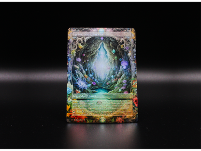 Gemstone Caverns (v2) - Full Art - Mtg Custom Cards, Commander, Edh and cEDH High Quality Altered Proxies