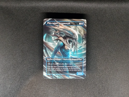 Phyrexian Metamorph - Full Art Borderless Alter - MTG Custom Cards, Commander, Edh and Cedh High Quality Altered Proxies