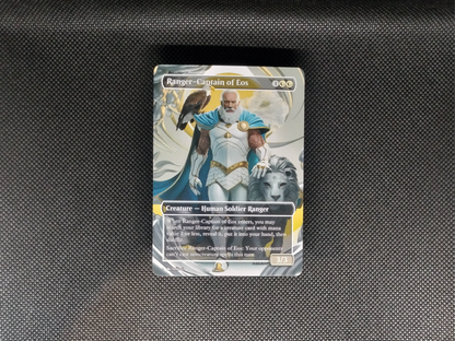 Ranger-Captain of Eos - Full Art Borderless Alter - MTG Custom Cards, Commander, Edh and Cedh High Quality Alters