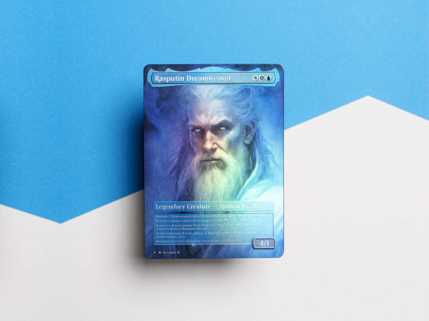 Rasputin Dreamweaver - MTG Custom Cards , Commander alternate art - Magic MTG Alters Full