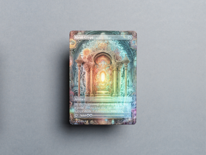 Mana Crypt (v2) - MTG Custom Cards, Commander alternate art - Magic MTG Alters Full