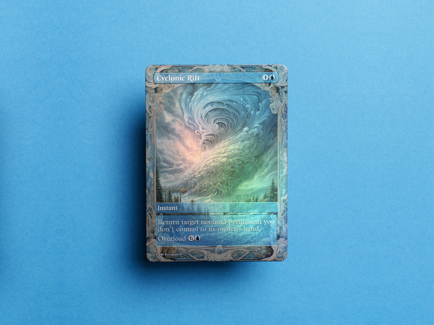 Cyclonic Rift (v2) - Full Art Alter - MTG Custom Cards, Commander, Edh and Cedh High Quality Altered Proxies