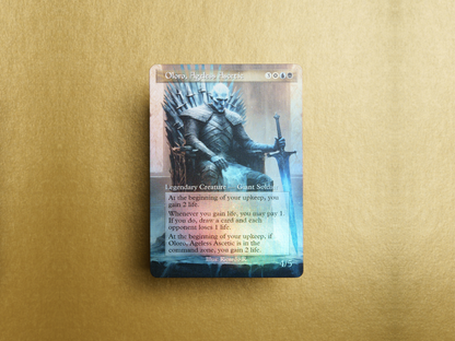 Oloro, Ageless Ascetic - MTG Custom Cards , Commander alternate art - Magic MTG Alters Full Art