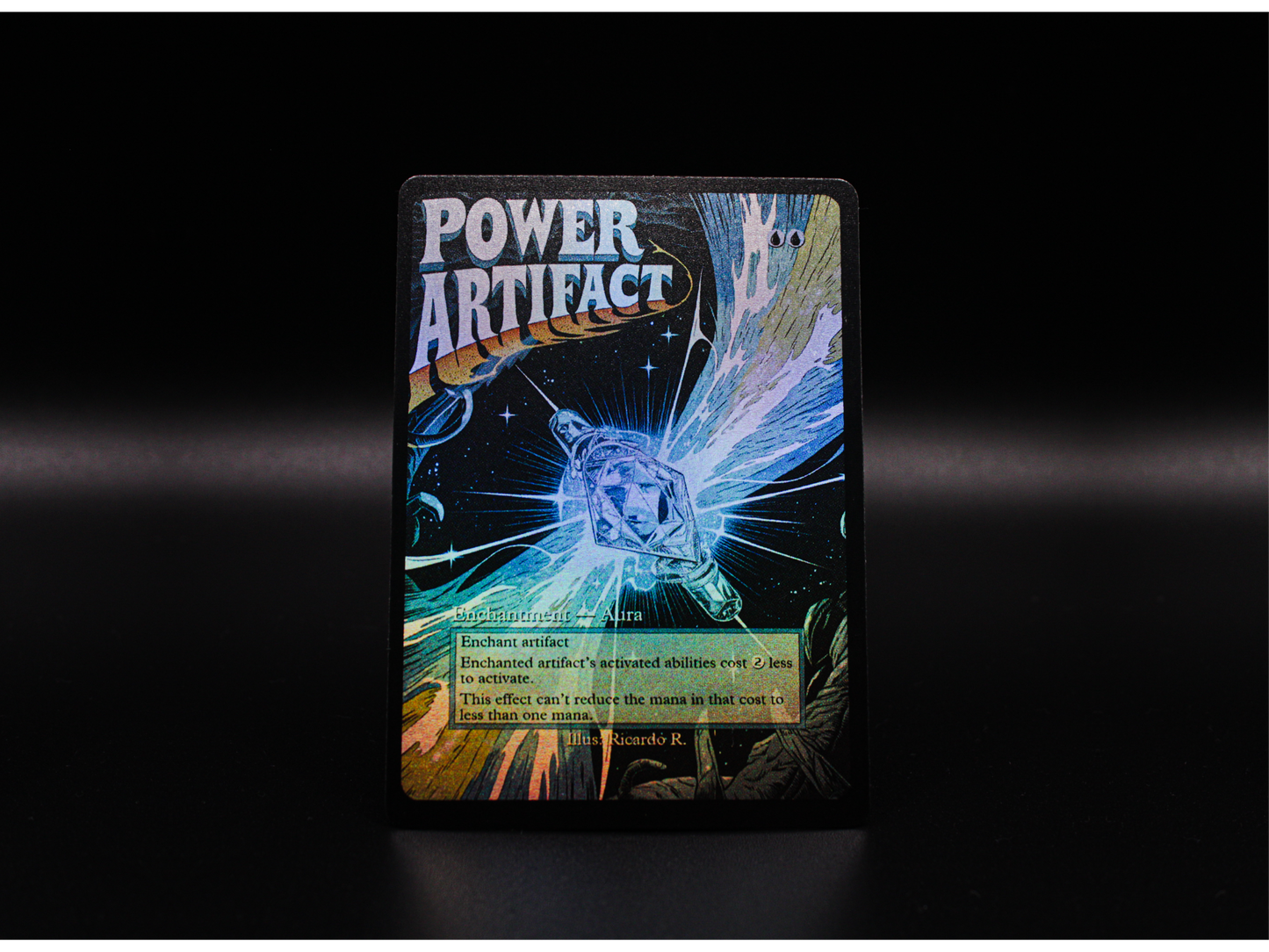 Power Artifact (v2) - Full Art Alter - MTG Custom Cards, Commander, Edh and Cedh High Quality Alters