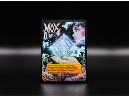 Mox Diamond (v2) - MTG Custom Cards, Commander alternate art - Magic MTG Alters Full Art