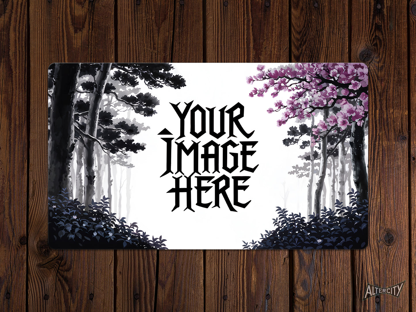 Custom Playmat - 24"x14" / 60x35 cm - Board Game Mat for TCG - Personalized Stitched High-Quality Play Mat MTG and other games / images