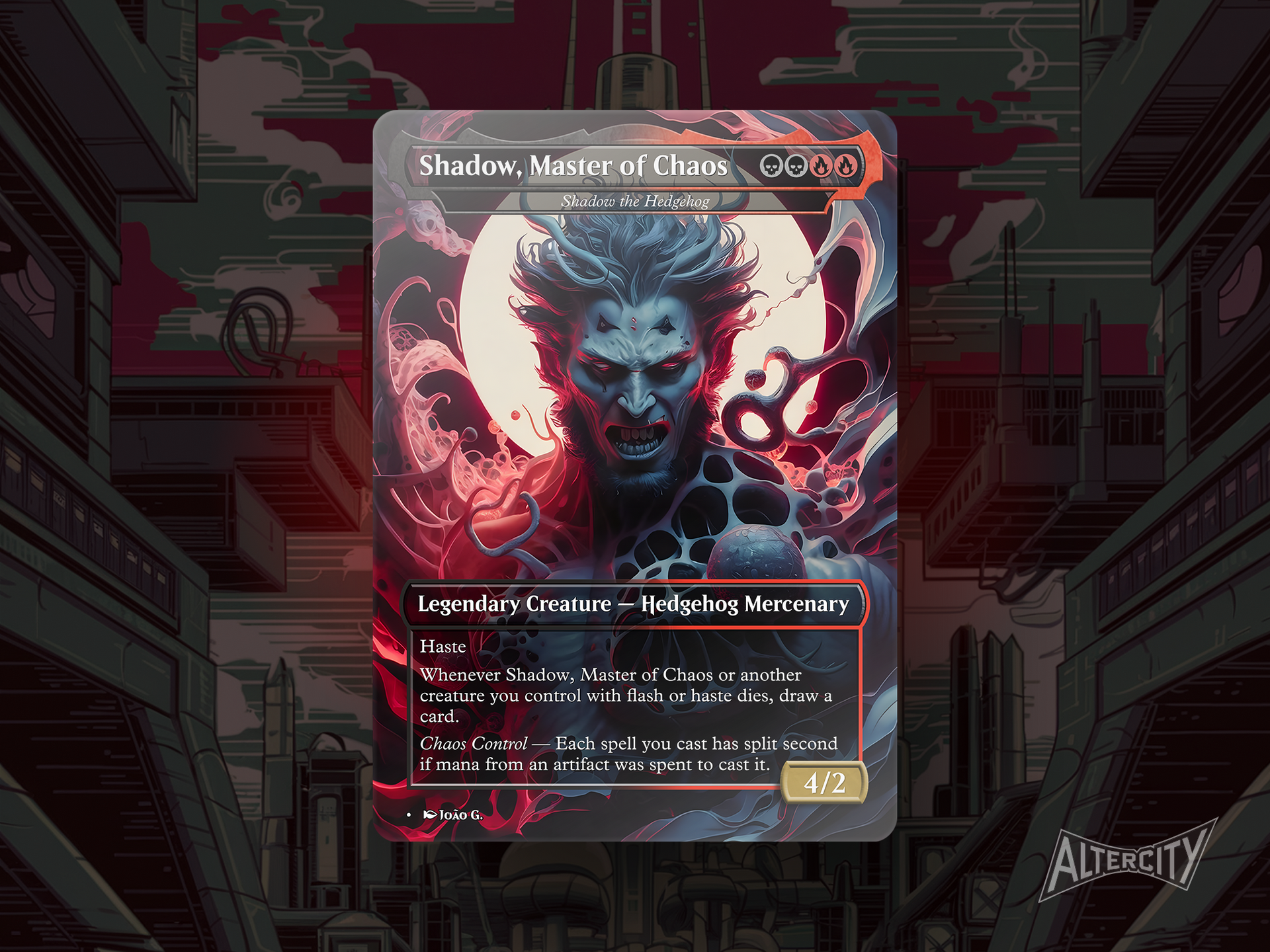 Shadow the Hedgehog (v3) - Full Art Alter